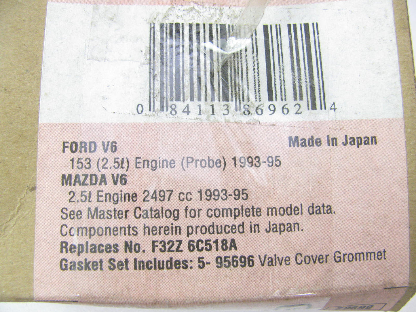 Fel-pro ES70719 Engine Valve Cover Grommet Set 1993-2002 Ford Mazda 2.5L-V6