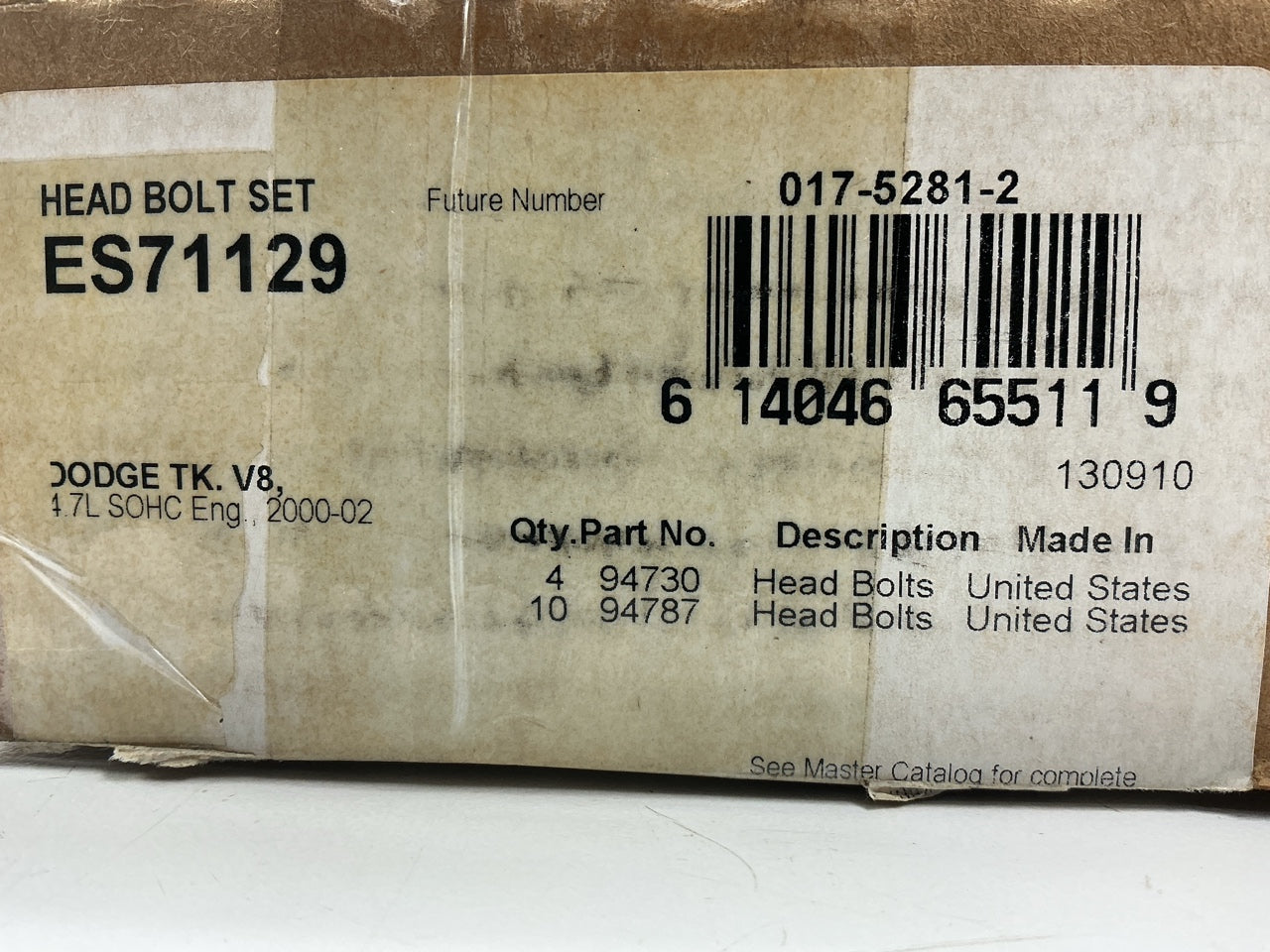 Fel-pro ES71129 Cylinder Head Bolt Set