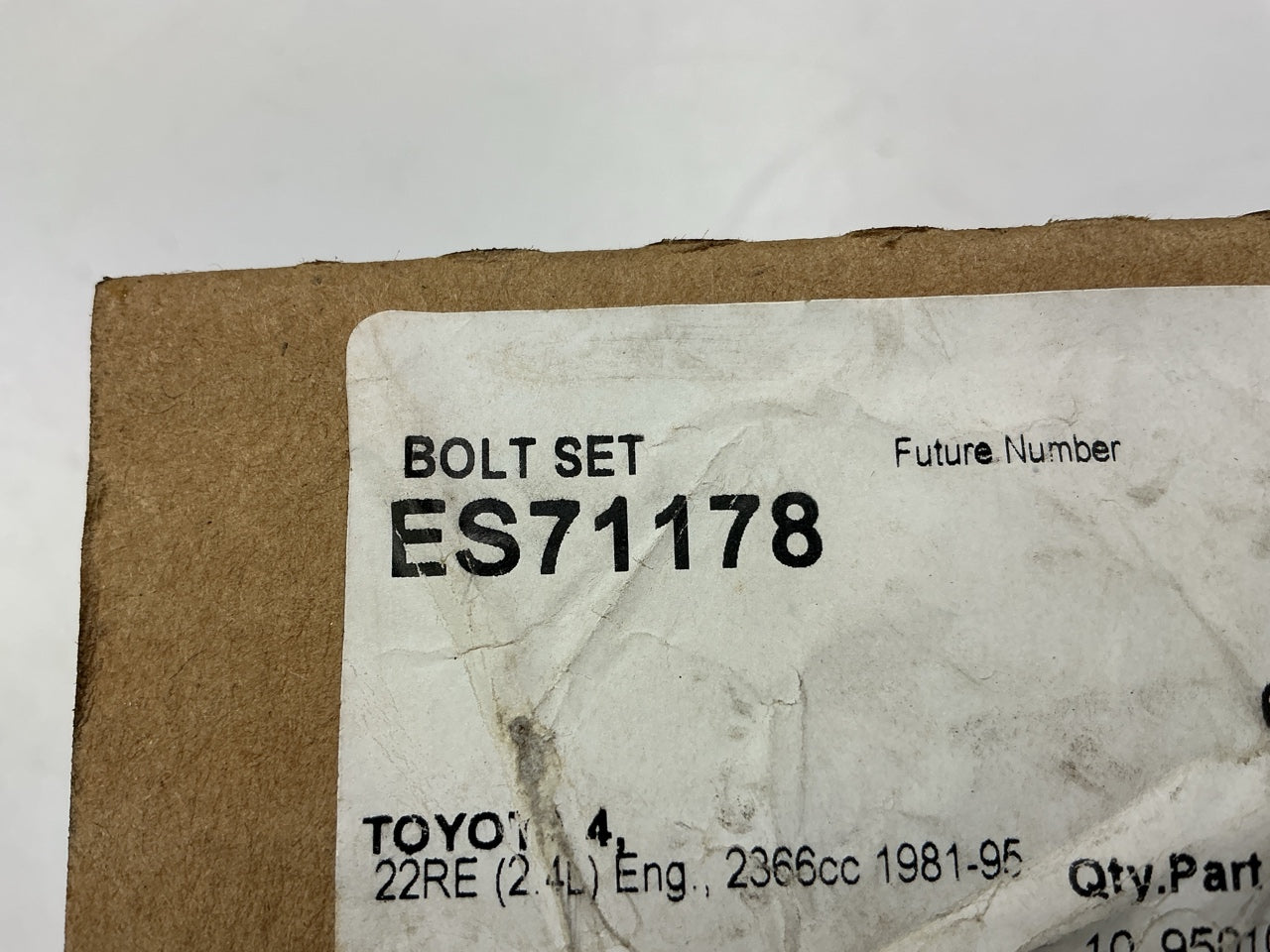 Fel-Pro ES71178 Engine Cylinder Head Bolts For 1985-1995 Toyota 22R 22RE