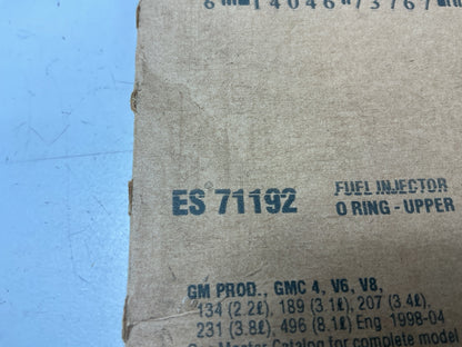 Fel-pro ES71192 UPPER Fuel Injector O-Ring Seal Kit (Injectors To Fuel Rail )