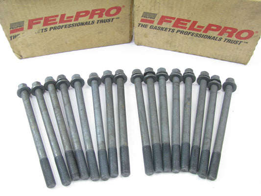 (16) Fel-pro ES71331 Cylinder Head Bolts For 97-10 Honda Acura 3.0L 3.2L 3.5L V6