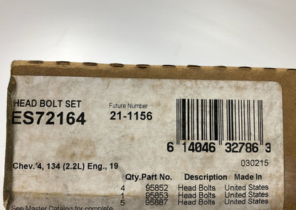 Fel-pro ES72164 Engine Cylinder Head Bolt Set - 1990-1992 Chevy, Pontiac 2.2L