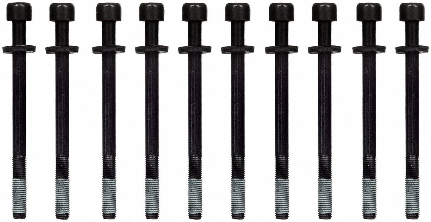 Fel-pro ES72186 Engine Cylinder Head Bolt Set - 93-99 Cadillac Olds 4.0L 4.6L V8