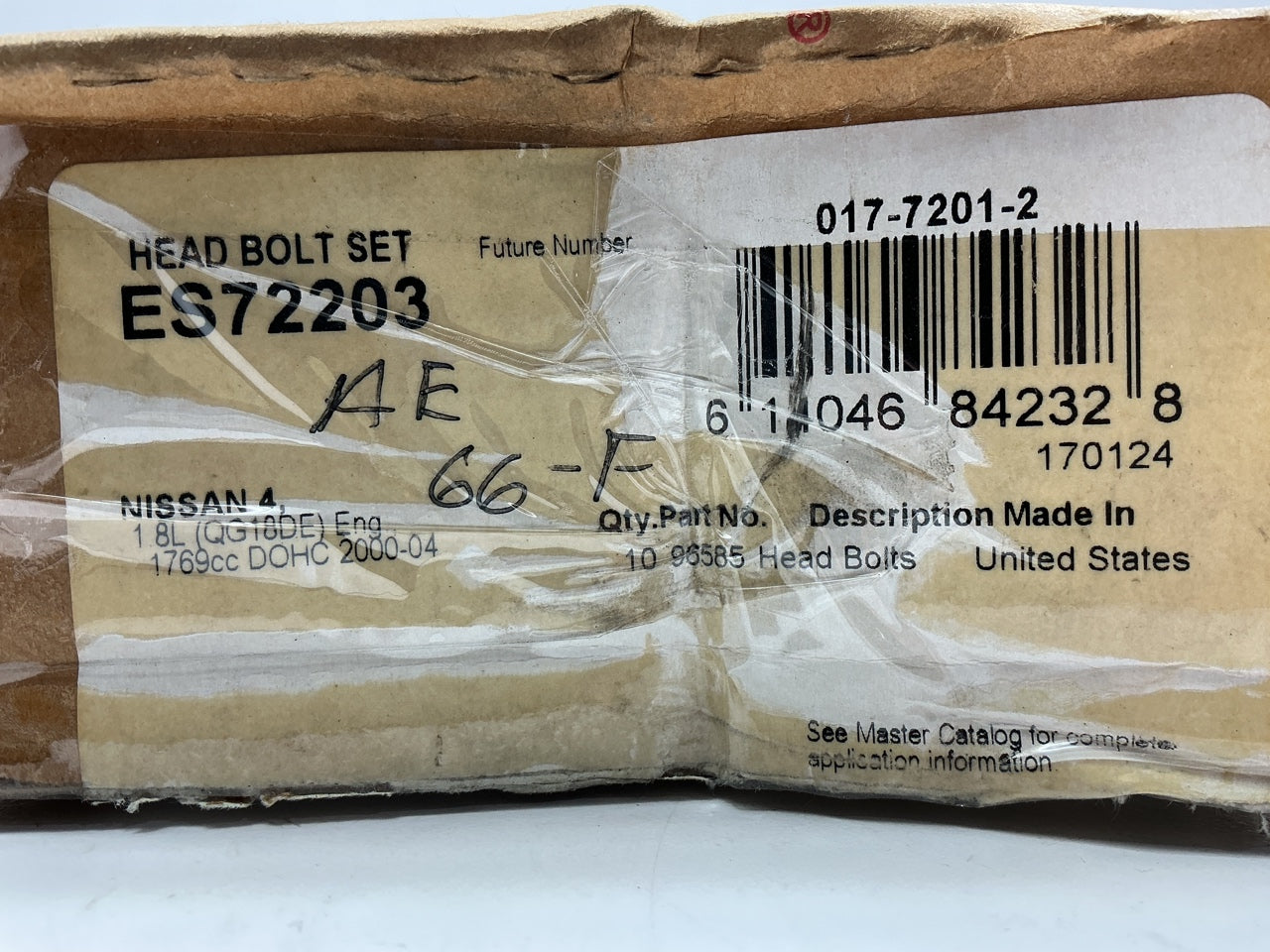 Fel-Pro ES72203 Engine Cylinder Head Bolts For 2000-2006 Nissan Sentra 1.8L-L4