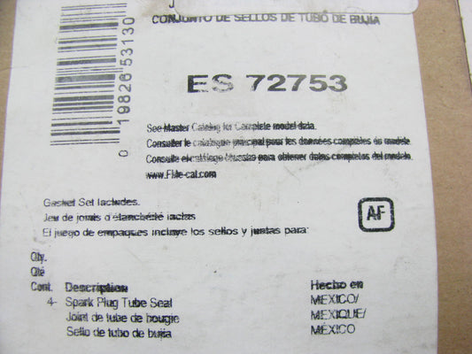 Fel-pro ES72753 Spark Plug Tube Seal Set For 1995-1999 Mitsubishi 2.0L