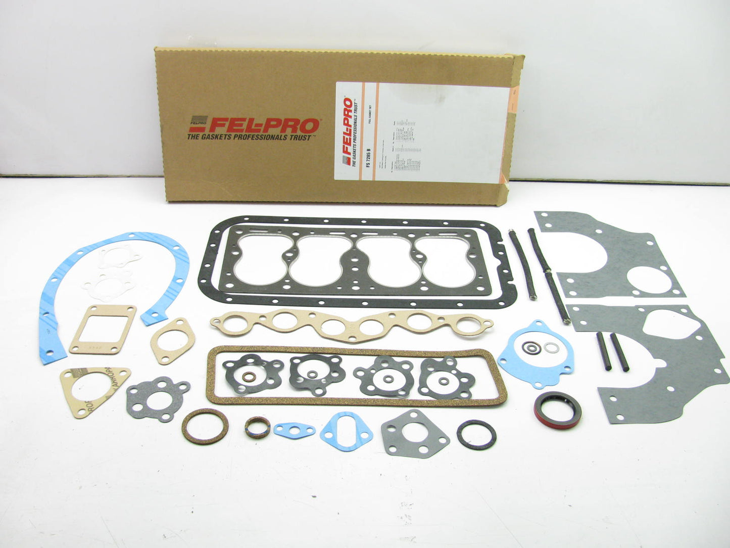 Fel-Pro FS7285B Engine Full Gasket Set For 1943-1968 Jeep 134-L4