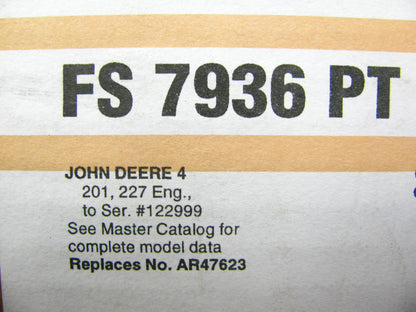 Fel-pro FS7936PT Full Engine Gasket Set For John Deere 201 227