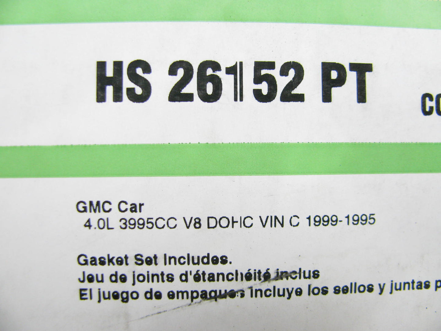 Fel-pro HS26152PT Cylinder Head Gasket Set For 1995-1999 GM 4.0L V8