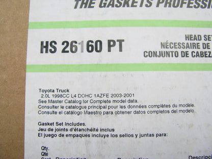 Fel-Pro HS26160PT Cylinder Head Gasket Set For 2001-2003 Toyota RAV4 2.0L-L4