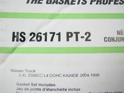 Fel-pro HS26171PT-2 Cylinder Head Gasket Set For 1998-2004 Nissan 2.4L KA24DE