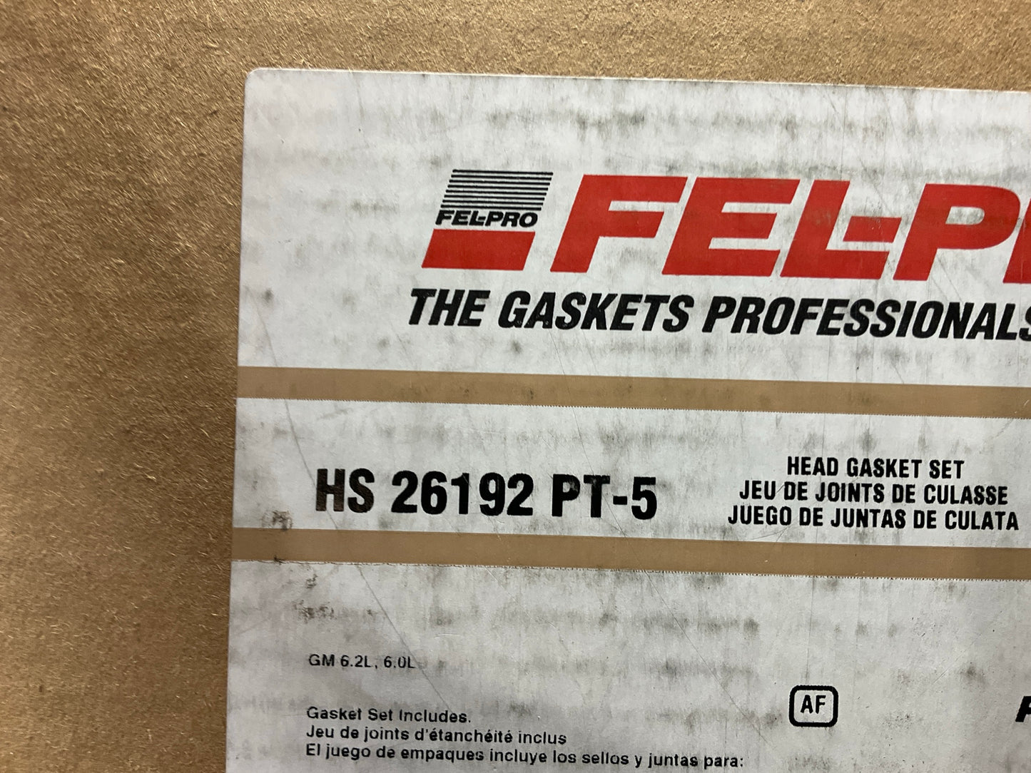 Fel-pro HS26192PT-5 Cylinder Head Gasket Set 2007-2020 Chevrolet GMC 6.0L-V8