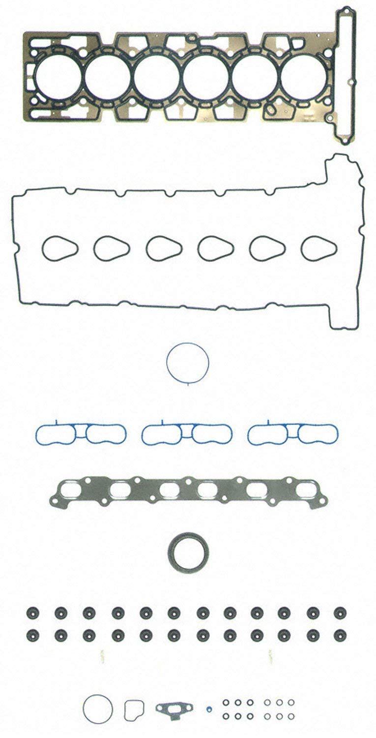 Fel-pro HS26214PT Cylinder Head Gasket Set - 2002-2004 Chevy GMC Isuzu 4.2L-L6