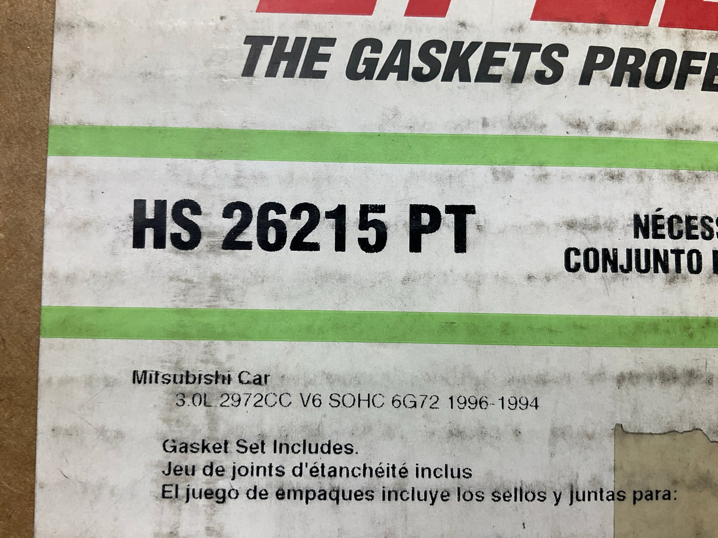 Fel-Pro HS26215PT Cylinder Head Gasket Set For 1994-96 Mitsubishi Diamante 3.0L