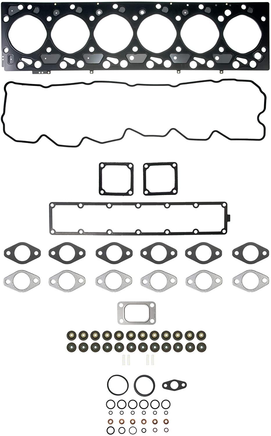 Fel-pro HS26218PT Cylinder Head Gasket Set For 2003-09 Dodge 5.9L CUMMINS DIESEL