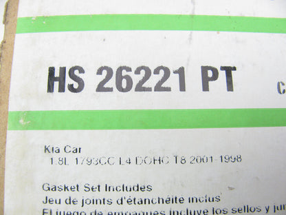 Fel-pro HS26221PT Cylinder Head Gasket Set For 1998-2001 Kia 1.8L-L4