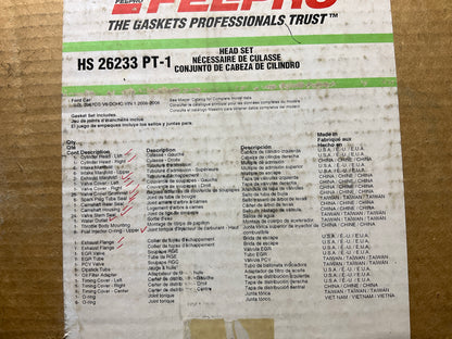 Fel-Pro HS26233PT-1 Cylinder Head Gasket Set For 2006-2009 Ford Fusion 3.0L V6
