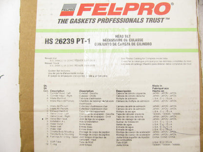 Fel-Pro HS26239PT-1 Cylinder Head Gasket Set For 2002-2009 Nissan 3.5L VQ35DE