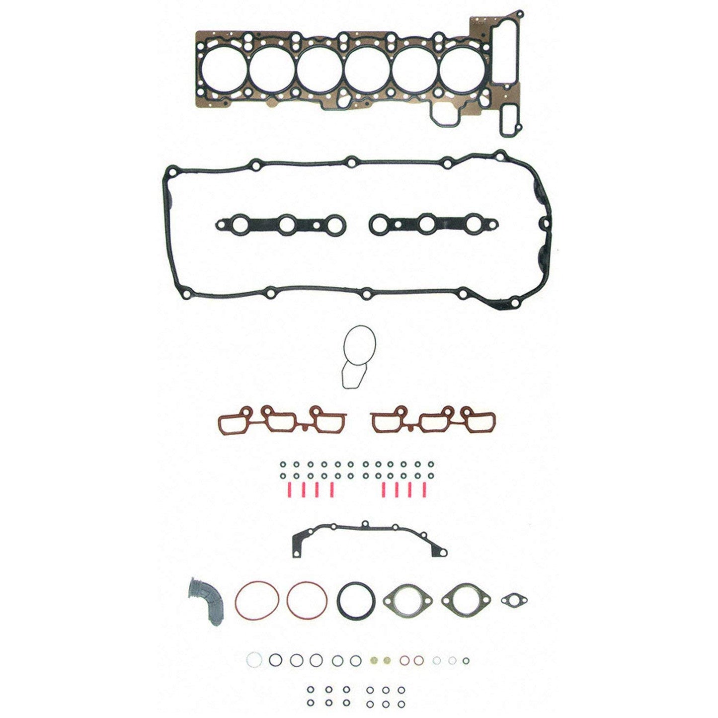 Fel-pro HS26245PT Cylinder Head Gasket Set -  2001-2006 BMW 2.5L 3.0L DOHC