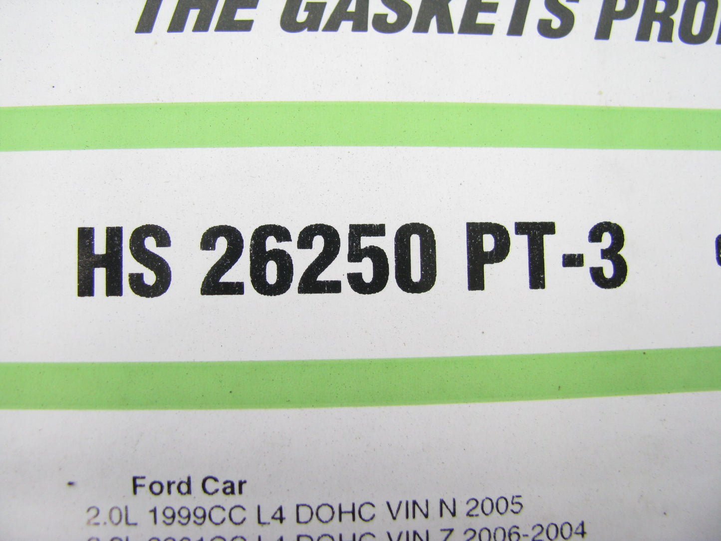 Fel-pro HS26250PT3 Cylinder Head Gasket Set for 2004-2006 Ford Focus 2.0L 2.3L