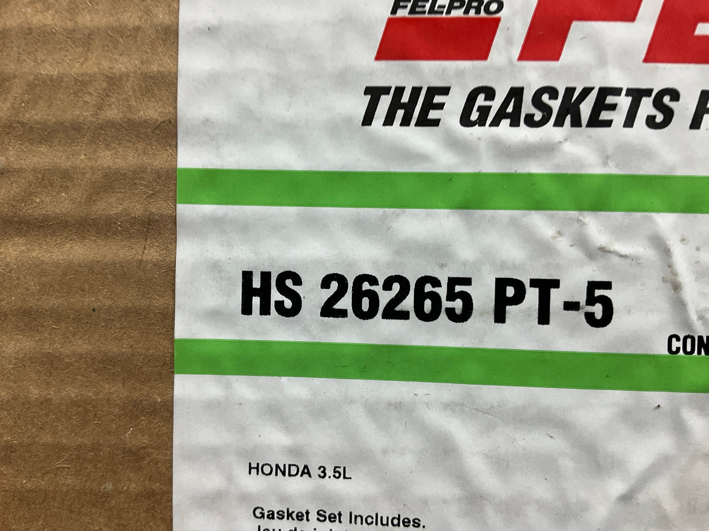 Fel-pro HS26265PT-5 Cylinder Head Gasket Set For 2003-2009 Honda Acura 3.5L-V6