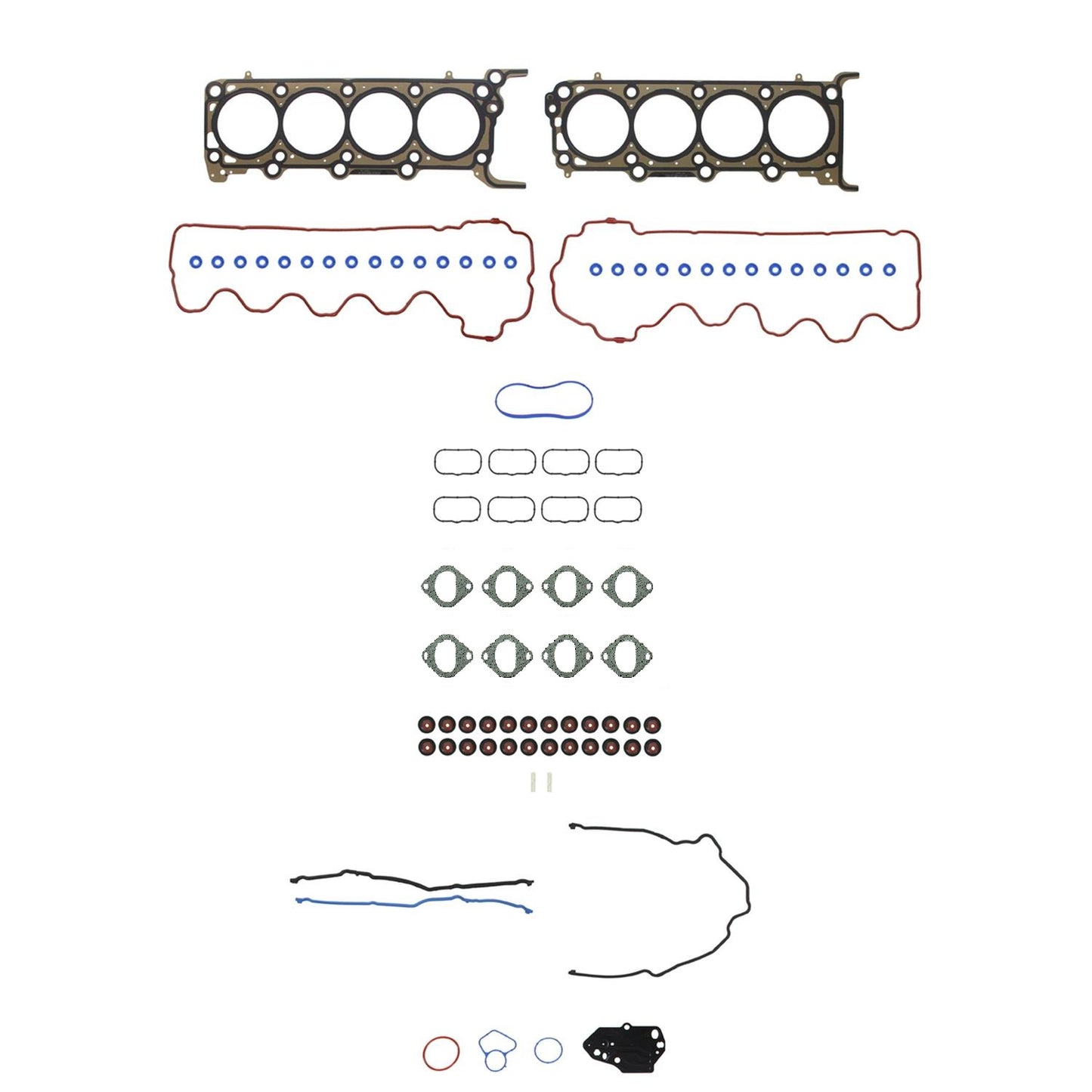 Fel-pro HS26308PT-1 Cylinder Head Gasket Set For 07-08 Ford Mustang 4.6L 281 V8