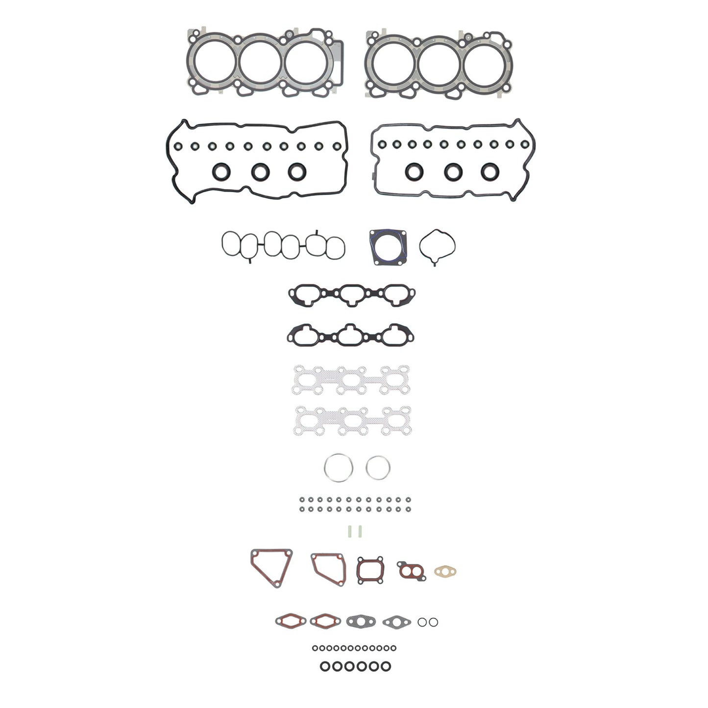 Fel-pro HS26383PT Cylinder Head Gasket Set For 2000-2001 Nissan Maxima 3.0L-V6