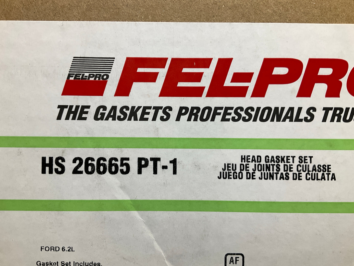 Fel-Pro HS26665PT-1 Engine Cylinder Head Gasket Set For 2011-2022 Ford 6.2L-V8