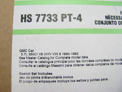 Fel-Pro HS7733PT-4 Cylinder Head Gasket Set For 1982-84 Chevrolet Corvette 350