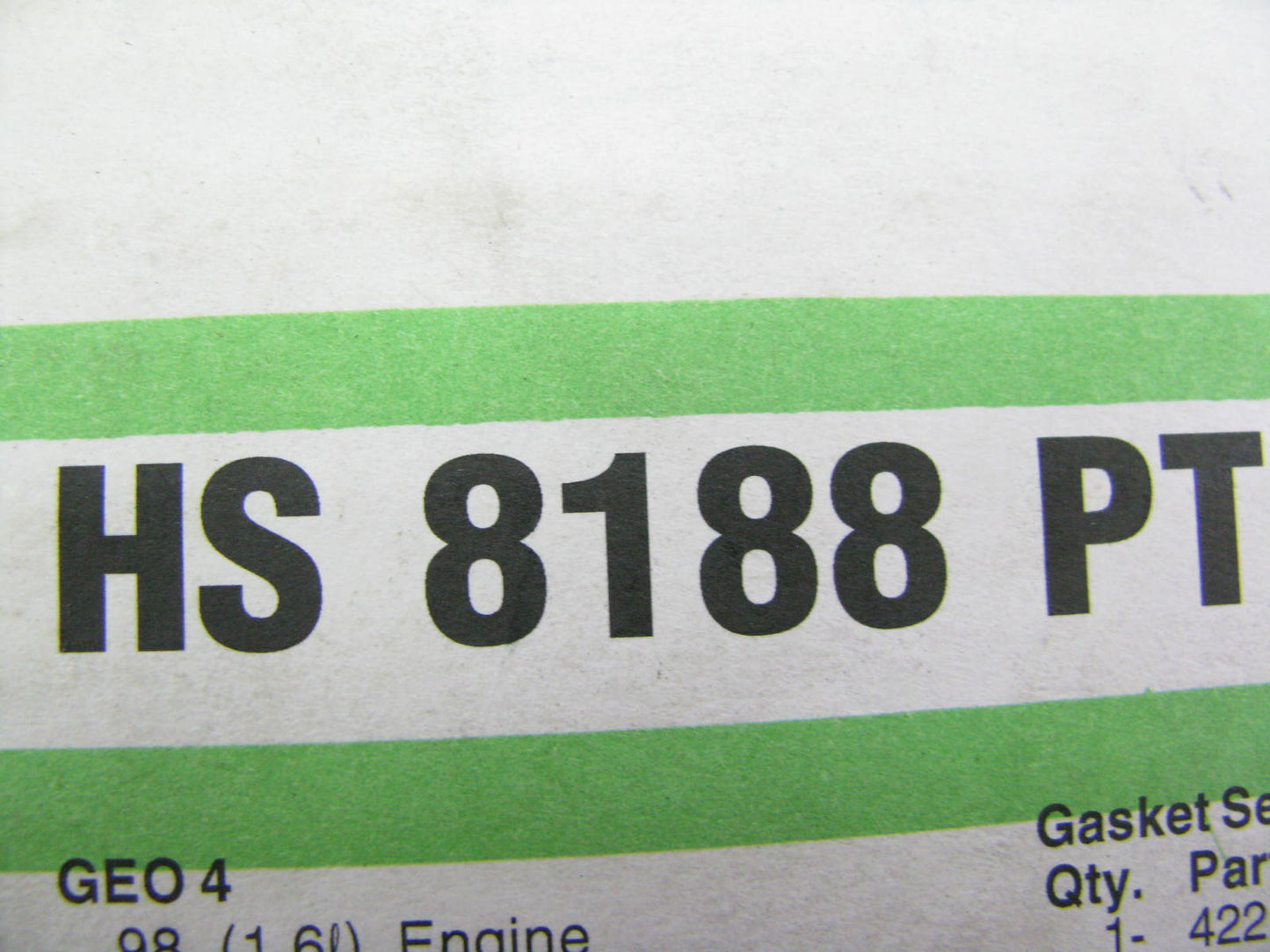 Fel-pro HS8188PT Cylinder Head Gasket Set For 1988-1993 Toyota Geo 1.6L-L4