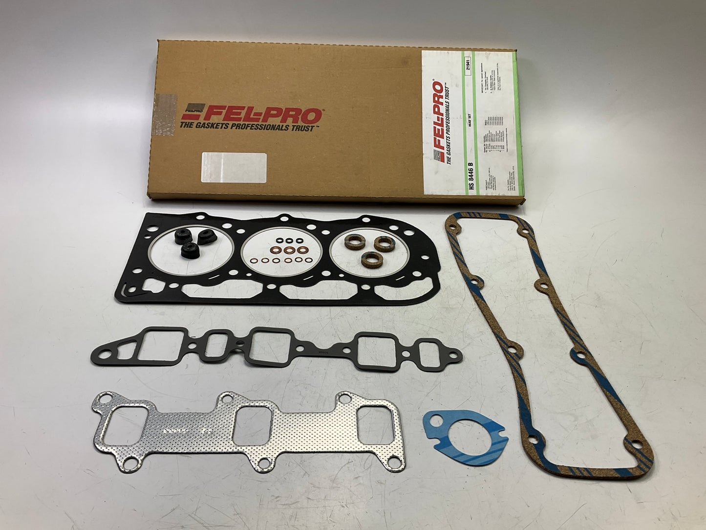 Fel-pro HS8446B Head Gasket Set Ford 4000, 4600, 4610 3 Cyl 192 201 Gas & Diesel