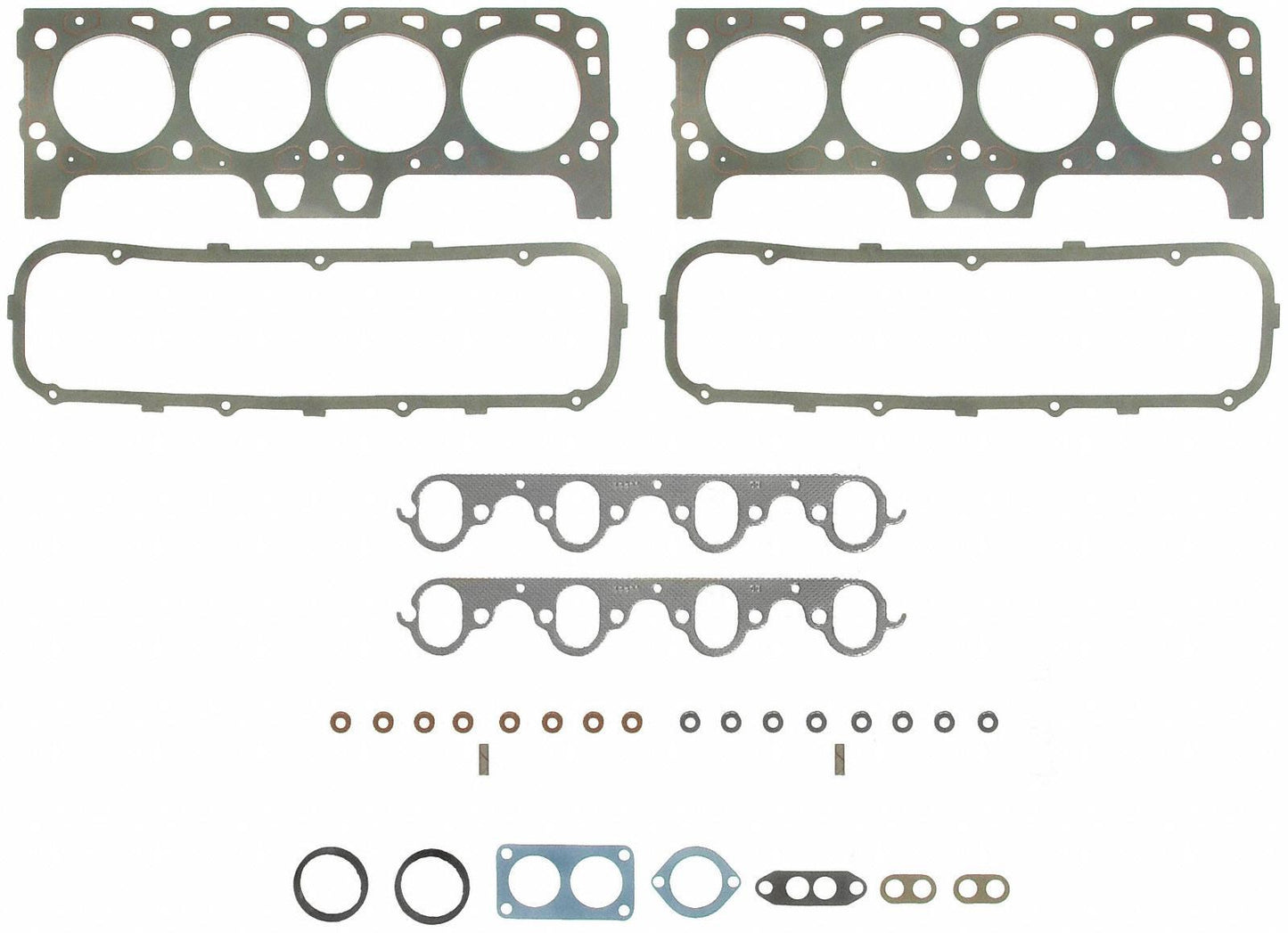 Fel-pro HS8559PT3 Cylinder Head Gasket Set for 1990-1991 Ford Truck 370 429-V8