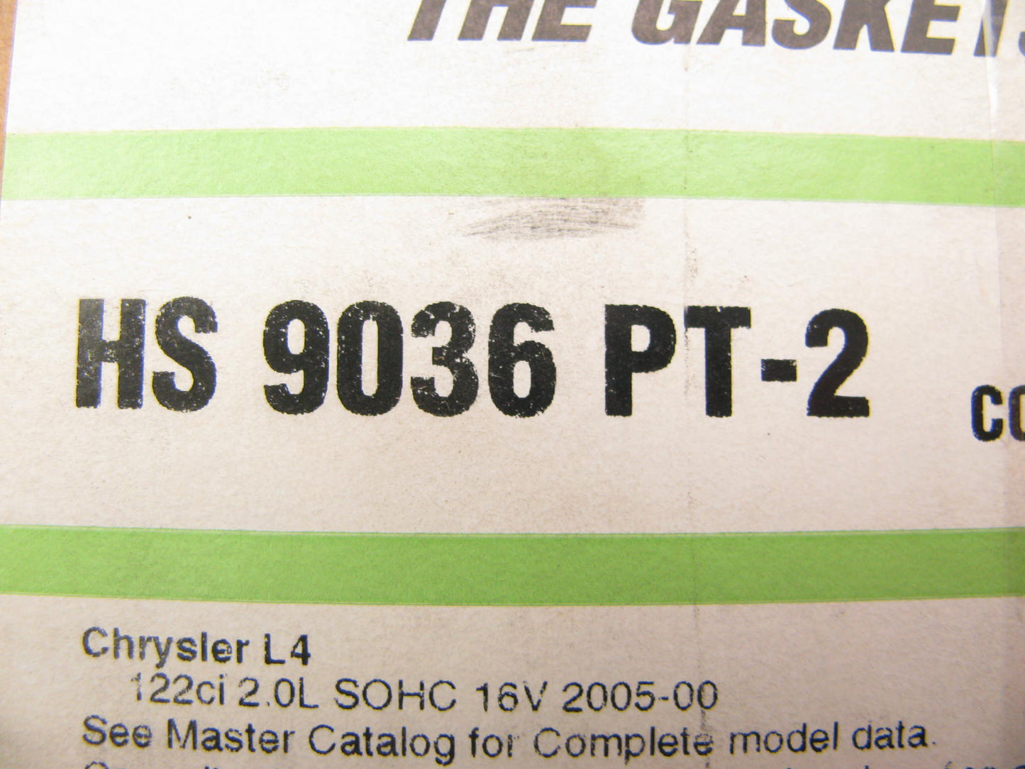 Fel-pro HS9036PT-2 Cylinder Head Gasket Set For 1999-2005 Chrysler 2.0L