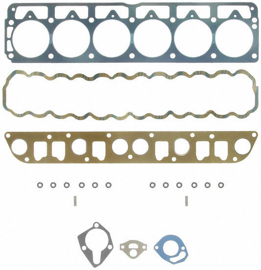 FEL-PRO HS9076PT Engine Cylinder Head Gasket Set For 1987-1990 Jeep 242 4.0L I6