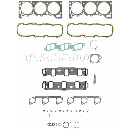 Fel-pro HS9081PT-1 Cylinder Head Gasket Set For 1997-2000 Ford Mazda 4.0L V6