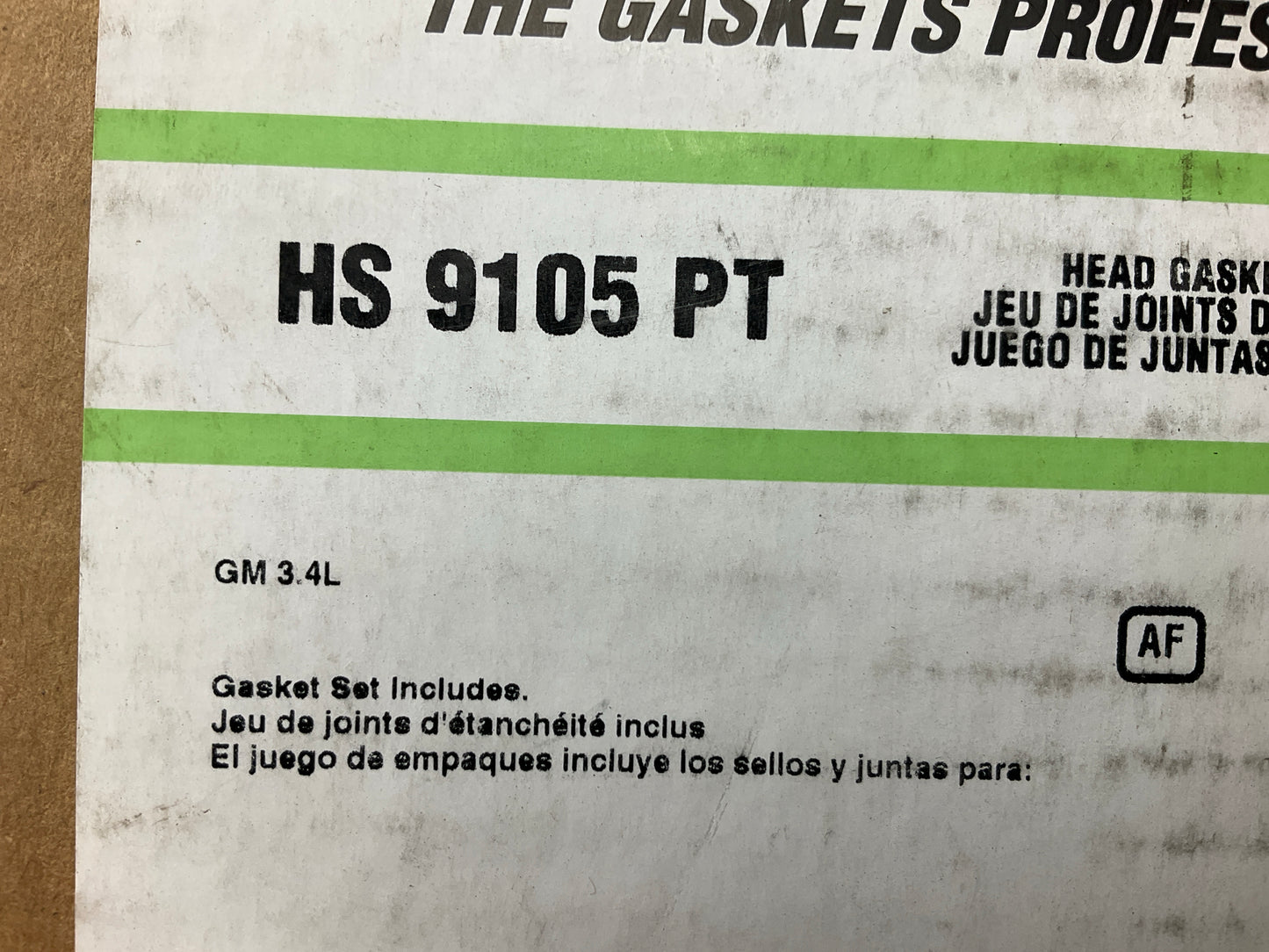 FEL-PRO HS9105PT Cylinder Head Gasket Set 1993-1995 Chevrolet Pontiac 3.4L V6