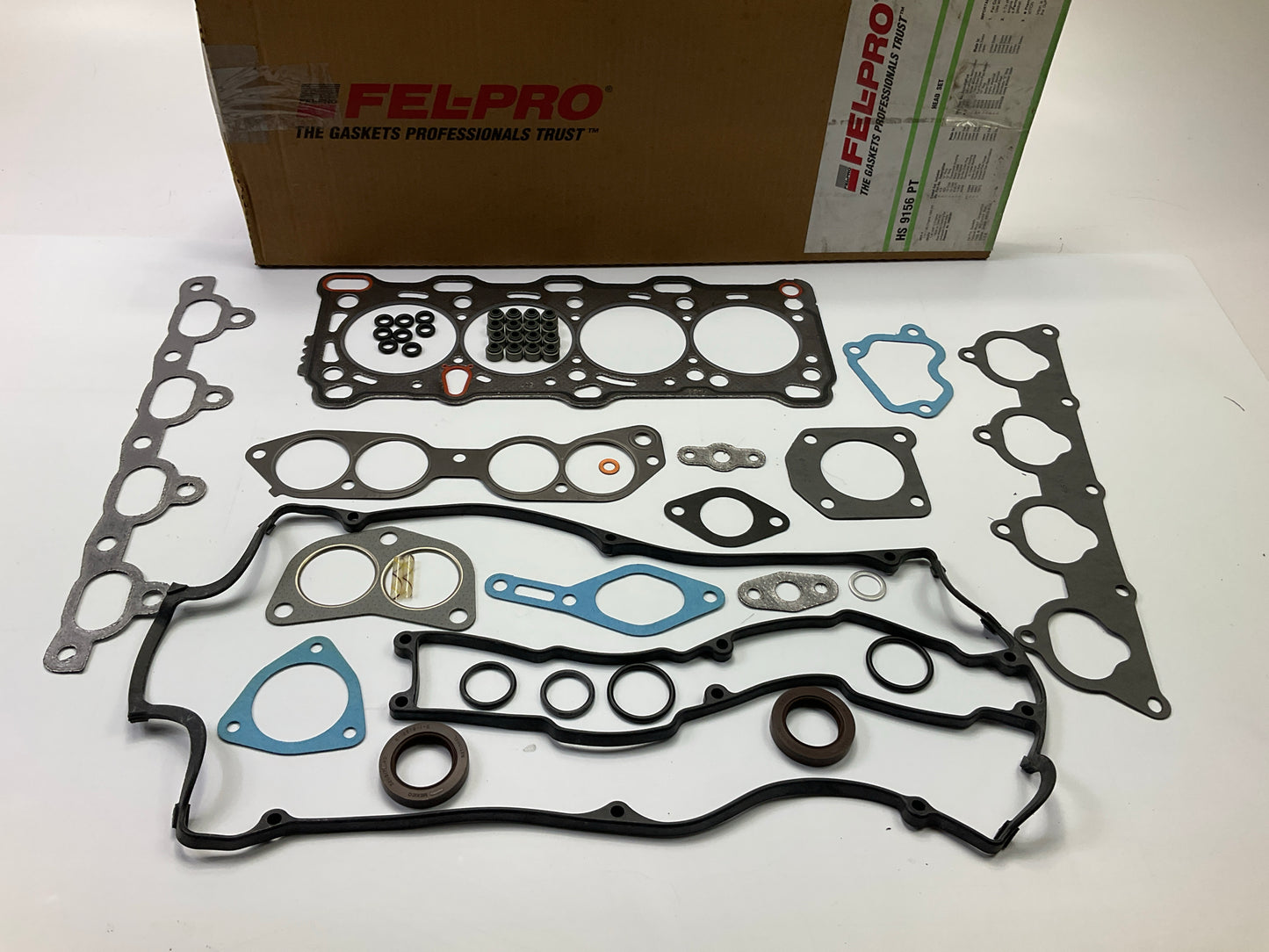 Fel-pro HS9156PT Cylinder Head Gasket Set - 1992-1993 Geo Storm 1.8L ISUZU 4XF1