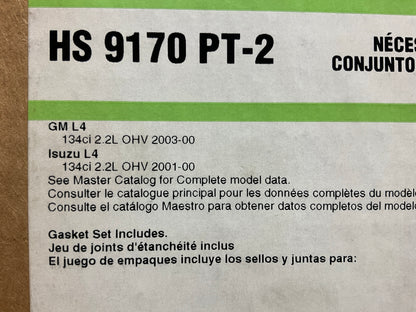Fel-pro HS9170PT-2 Cylinder Head Gasket Set For 2000-2003 S10 & Sonoma 2.2L-L4