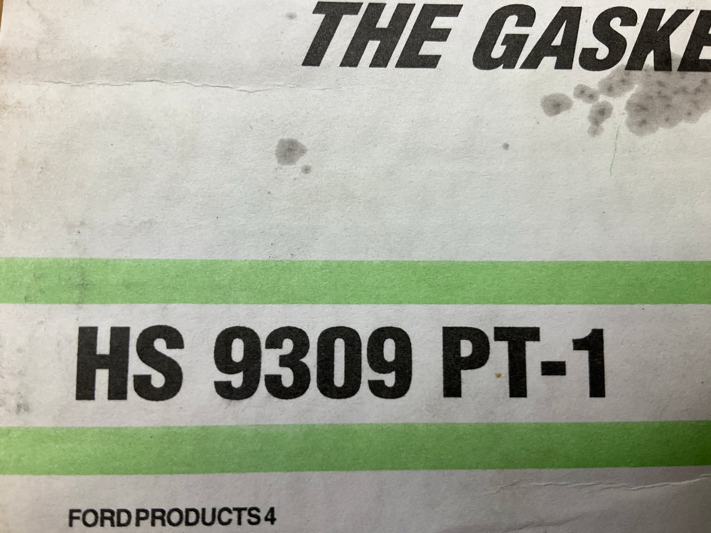 Fel-pro HS9309PT-1 Cylinder Head Gasket Set - 91-96 Ford Escort Tracer 1.9L L4