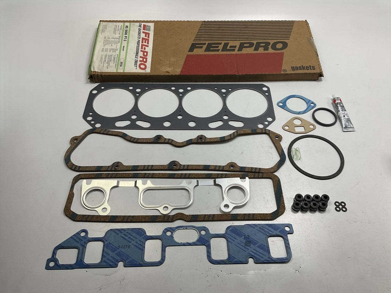 FEL-PRO HS9406PT3 Cylinder Head Gasket Set - 89-91 Buick Oldsmobile Pontiac 2.5L