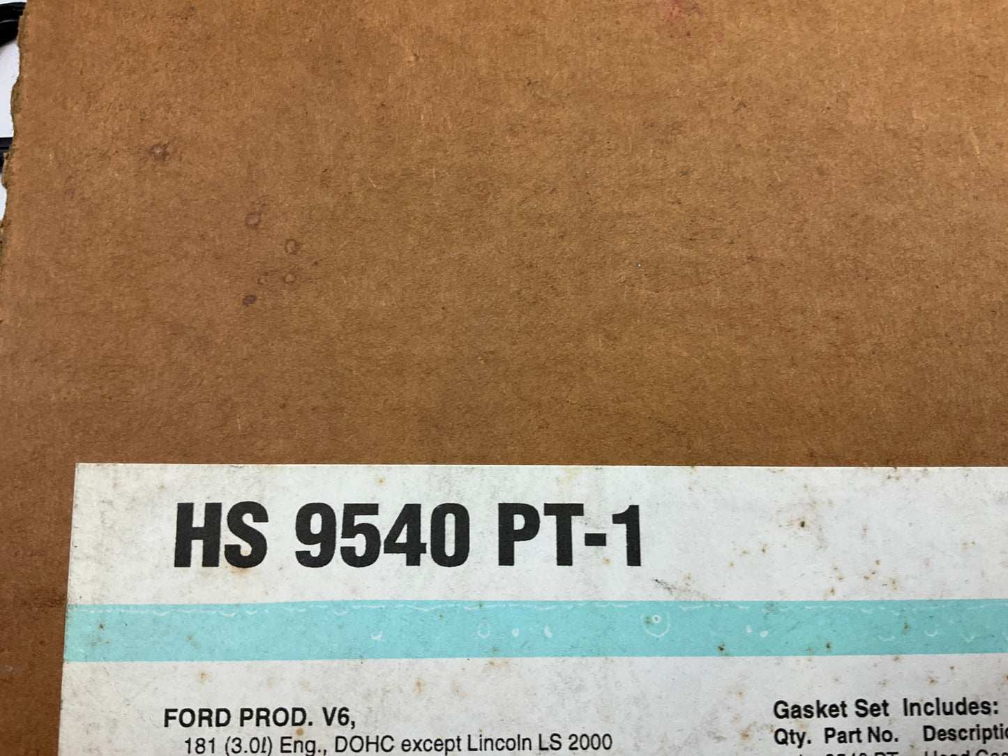 Fel-Pro HS9540PT1 Cylinder Head Gasket Set For 2000 Taurus & Sable 3.0L DURATEC