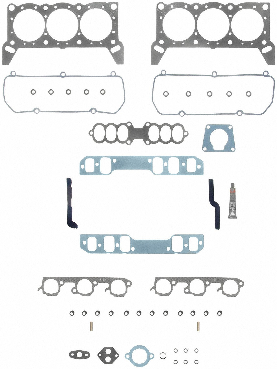 Fel-pro HS9560PT2 Engine Cylinder Head Gasket Set 1994-95 Ford 3.8L V6