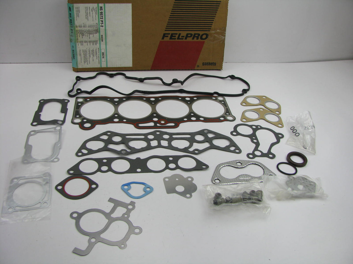 Fel-pro HS9572PT-2 Cylinder Head Gasket Set for 1989-1992 Ford Mazda 2.2L