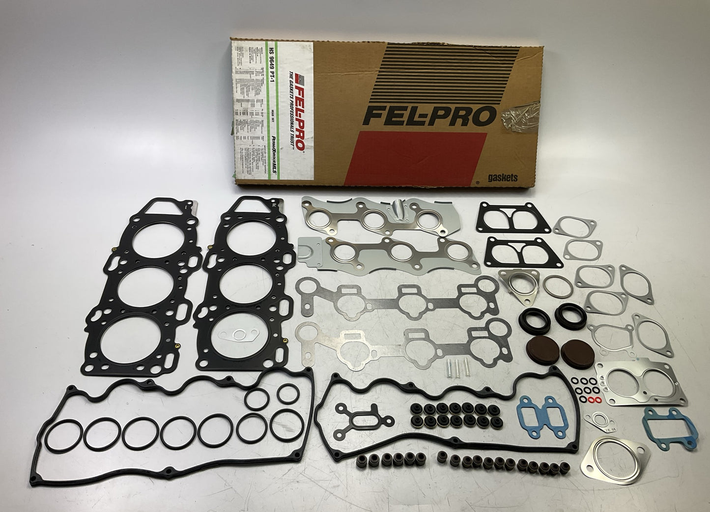 Fel-pro HS9649PT-1 Cylinder Head Gasket Set For 1989-1998 Mazda 3.0L-V6