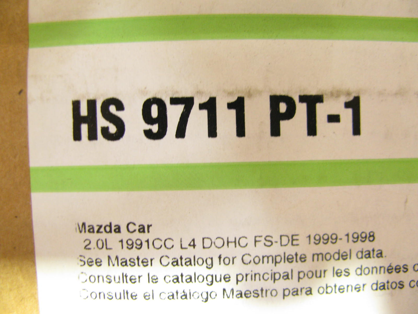 Fel-pro HS9711PT-1 Cylinder Head Gasket Set For 1998-2000 Mazda 1.8L 2.0L-L4