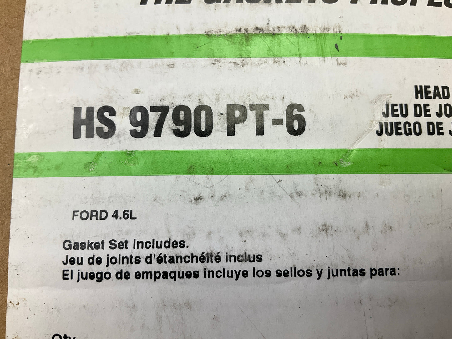 Fel-pro HS9790PT-6 Cylinder Head Gasket Set For 1993-1994 Lincoln Mark VIII 4.6L