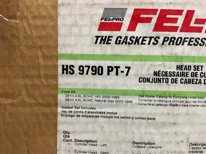 Fel-pro HS9790PT-7 Cylinder Head Gasket Set - 1996-1998 Ford Mustang 4.6L SOHC