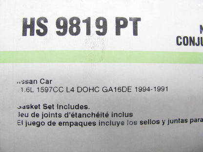 Fel-pro HS9819PT Cylinder Head Gasket Set For 1991-1994 Nissan 1.6L Sentra, NX