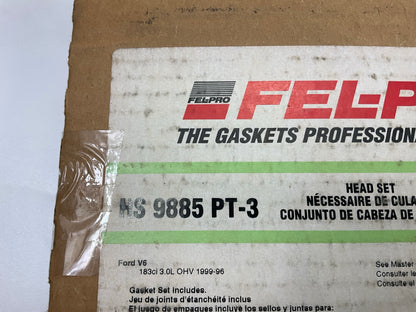 Fel-pro HS9885PT3 Cylinder Head Gasket Set 96-00 Taurus Sable 3.0L OHC VULCAN V6