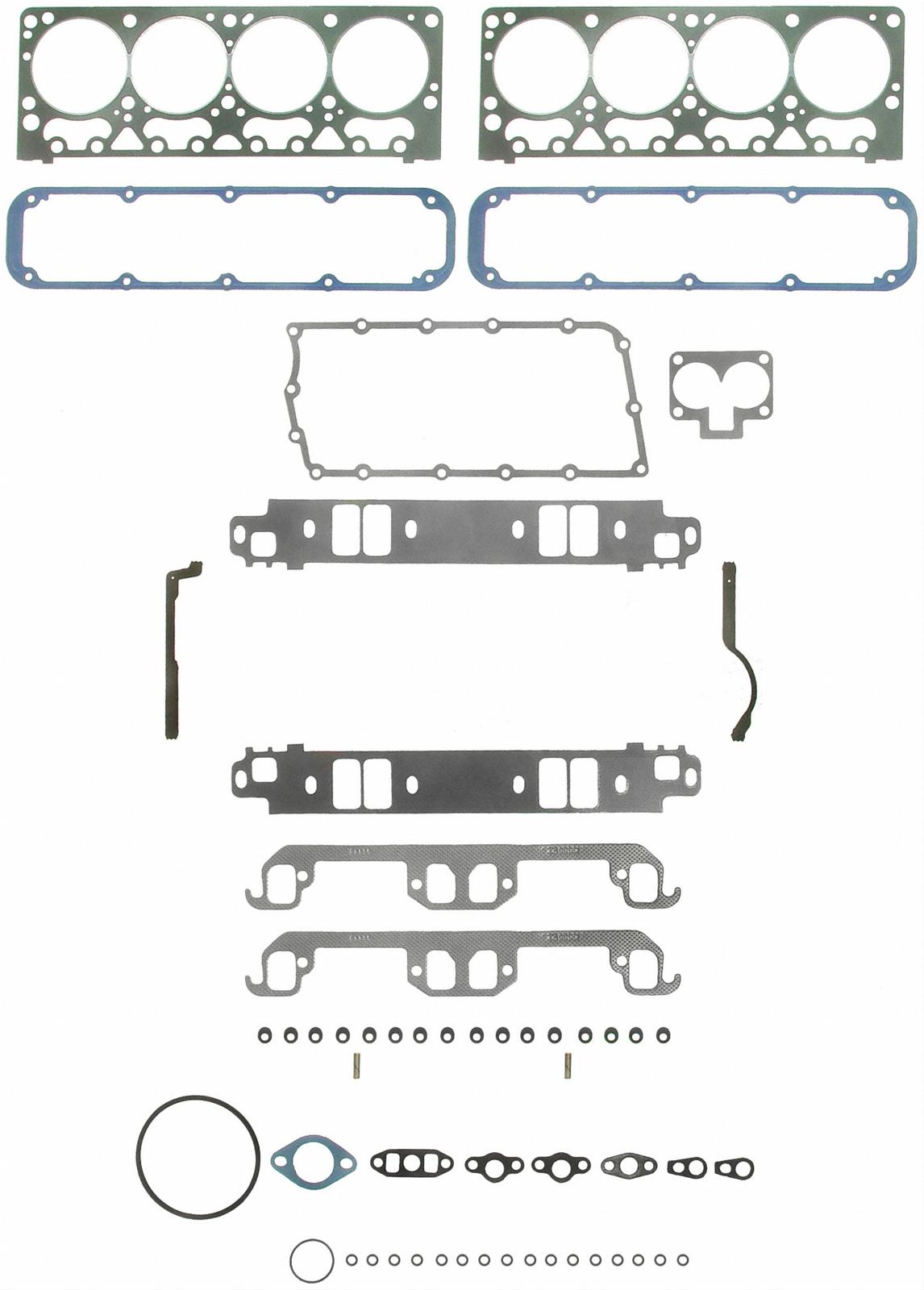 Fel-pro HS9898PT2 Cylinder Head Gasket Set For 1998-2003 Dodge 5.9L V8