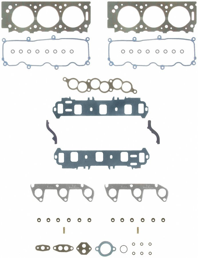 FEL-PRO HS9902PT Engine Cylinder Head Gasket Set - 1991-1995 Ford 3.0L OHV V6